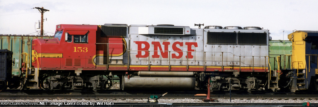 BNSF GP60M 153